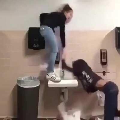 Getting on top of a sink