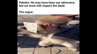 He won't be needing this