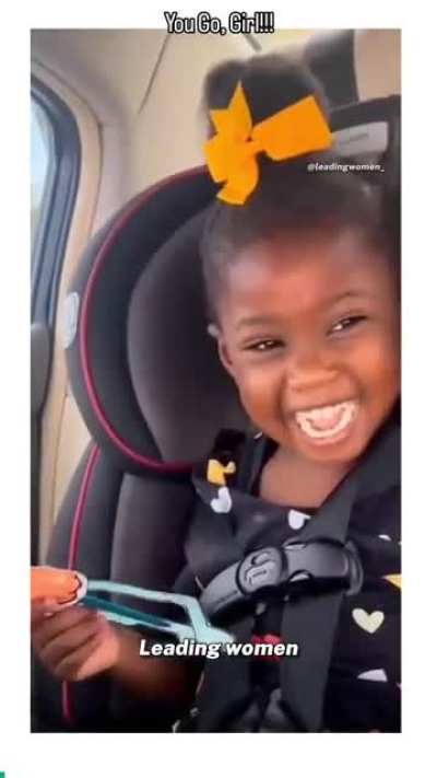 I love her confidence and her smartness.