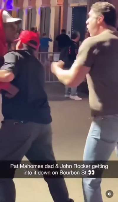 John Rocker and Pat Mahomes in NOLA