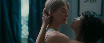 Rosamund Pike and Eiza Gonzalez