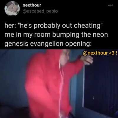 skipping the NGE opening is probably the biggest sin you can commit