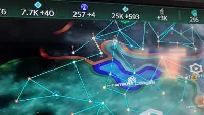 Ah yes the classic round the galaxy detour