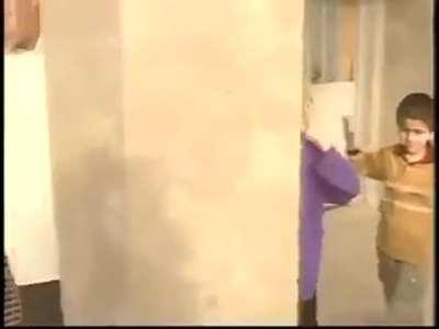 American soldiers bring 