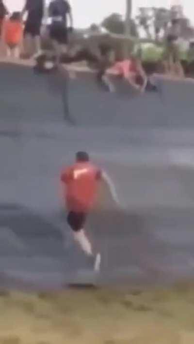 Why was bro even doing this 💀