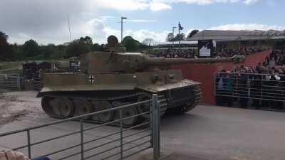 Tiger 131, the last working original of the infamous tiger H1.