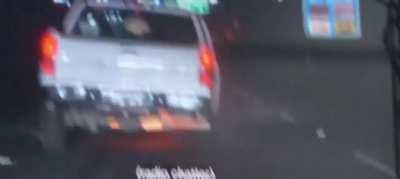 What's up with the back of the car?