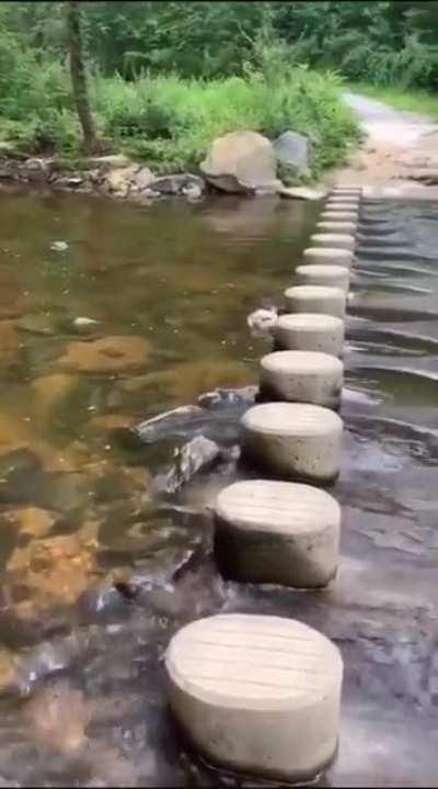 River crossing styles