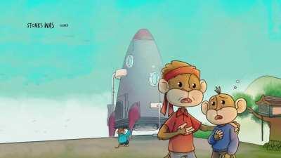 I hired a Morgan Freeman impersonator to read the animated version of my GME children’s book (Audio on) Hope it makes your day fluffier and keep HODLIN!!!