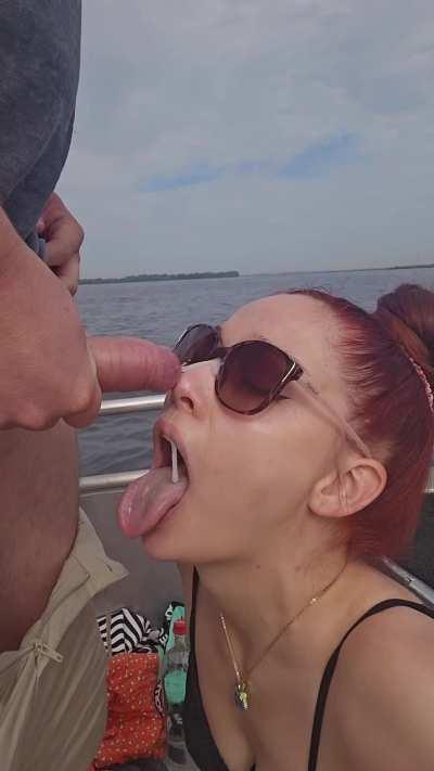 I kept in on my face for the rest of the trip