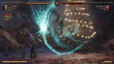 Wanted to show my mk1 cyrax brutality combo. What's your opinion about cyrax in this game? For me I feel kinda disappointed with the gameplay compared to mkx and the damage she does is not that good compared to others. Also I never understood why they gen