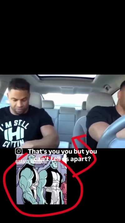 You can't tell them apart?