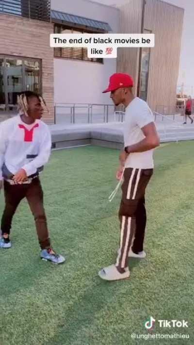 Ending of black movies