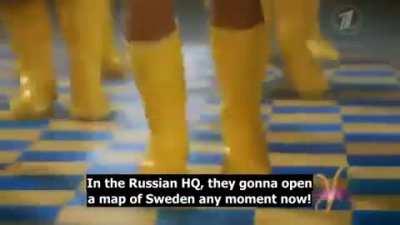 Ryssland sjunger om att attackera Sverige (Parodi)