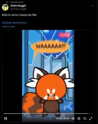 Man, Sody Pop is so powerful he can glitch the Twitter video player.