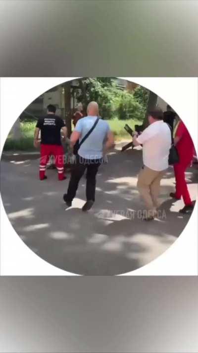 UA POV: in Odessa doctors were apparently kept in the TCC building for more than 5 hours, - local media. Many 