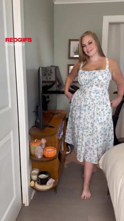 Curves make everything look better. Men who agree, I'd love to hear your thoughts on whether my dress is flattering for my body