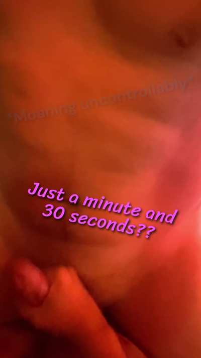 I literally made my Onlyfans free for tonight to make sure my next fan video doesnt end in 20 seconds like it did with this prejac boy... seriously is it normal to cum this fast from a handjob?!
