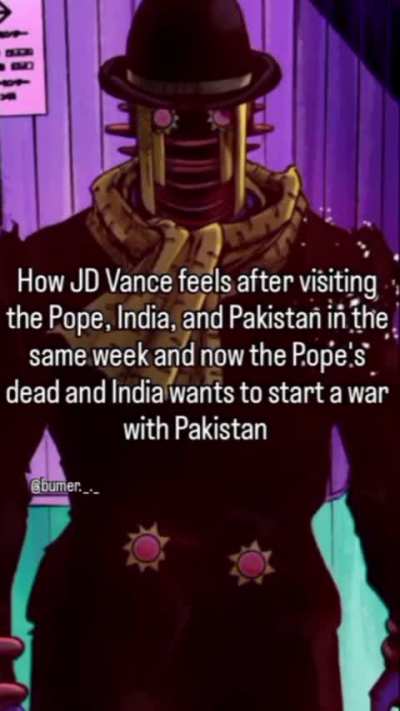 Bro might be a stand user idk