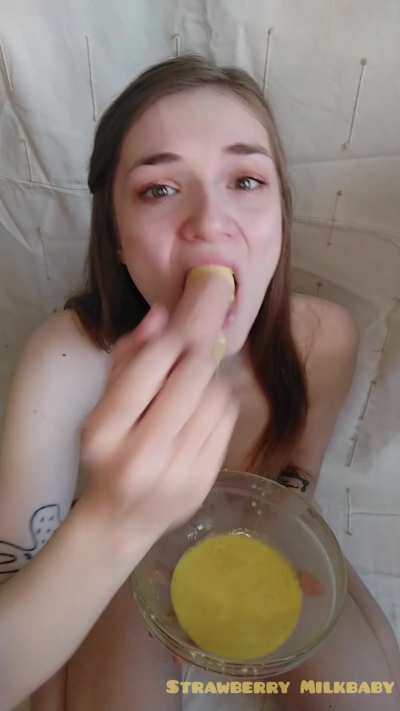 Eye contact is important when I puke