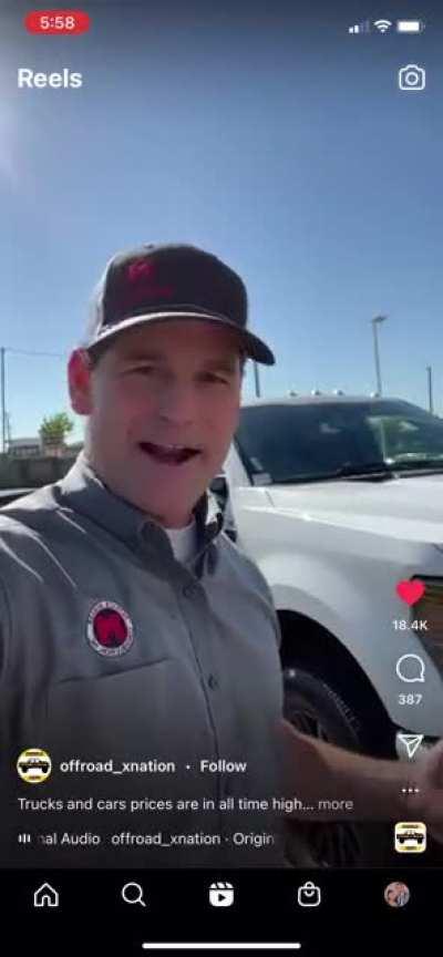 The man has a valid point. When a depreciating asset is now making money.. buckle up. Buy. Hodl