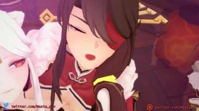 Ningguang creampied (Mastapov) [Genshin Impact]