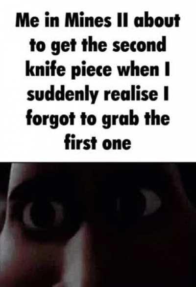 It's even worse when you were having a good run...