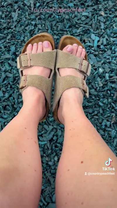 Showing my Birks off at the park