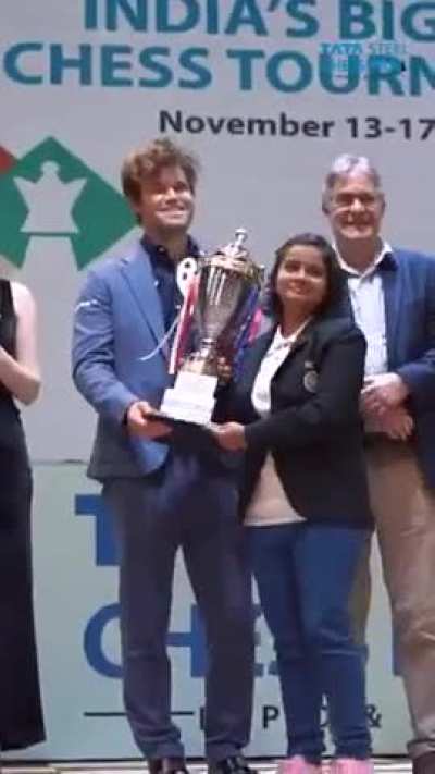 Magnus Carlsen had no idea what was going on.