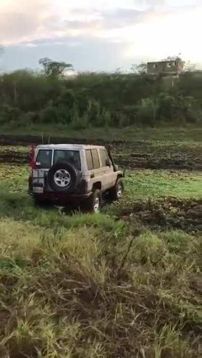 It's amazing what 4x4s can do