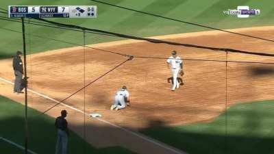 [Highlight] [Highlight] Harrison Bader with a nice catch to rob a hit from Abraham Almonte