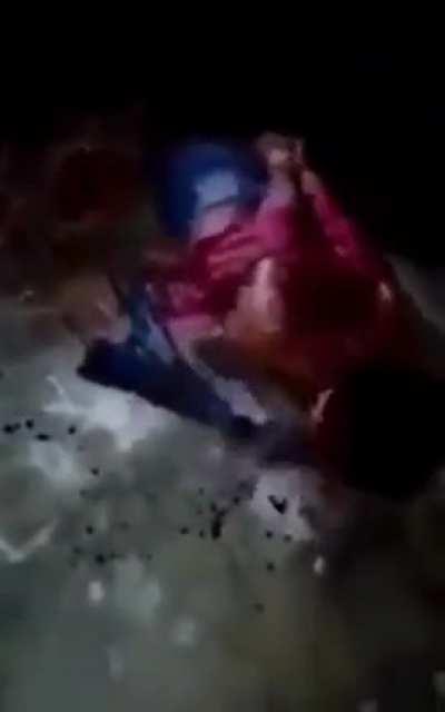 Man is whipped until bloody