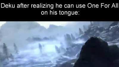 You can't break the bones in your tongue, if your tongue has no bones