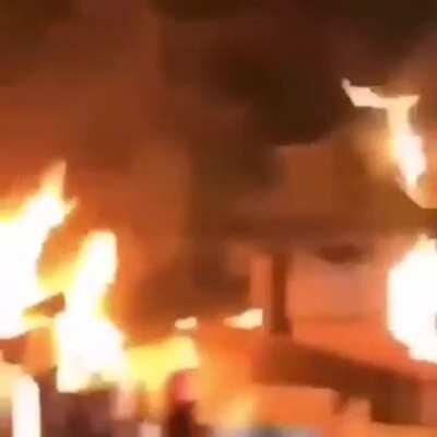 The party was lit 🔥