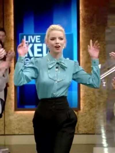 Anya Taylor Joy's small bouncing tits