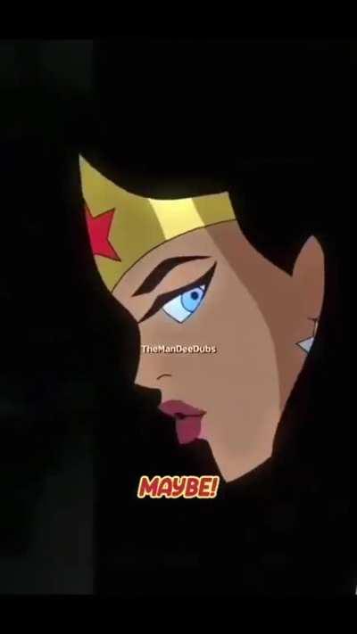 Bruce rejecting Diana lmao (justice league unlimited)