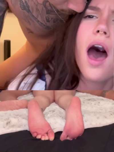 You can also see her face expressions as a bonus this time