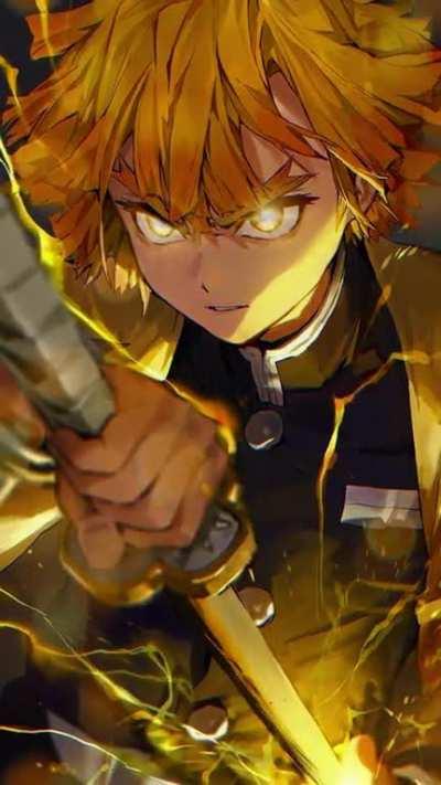 Zenitsu live wallpaper I made.