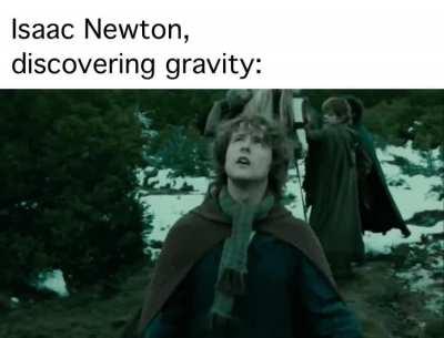 I don’t think he knows about physics Pip