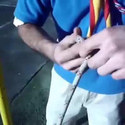 How to pull a rope effortlessly.