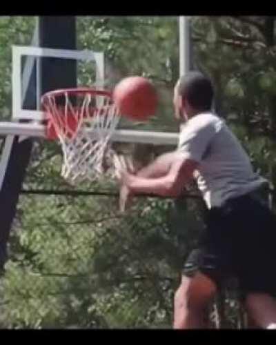 Bounced from the head