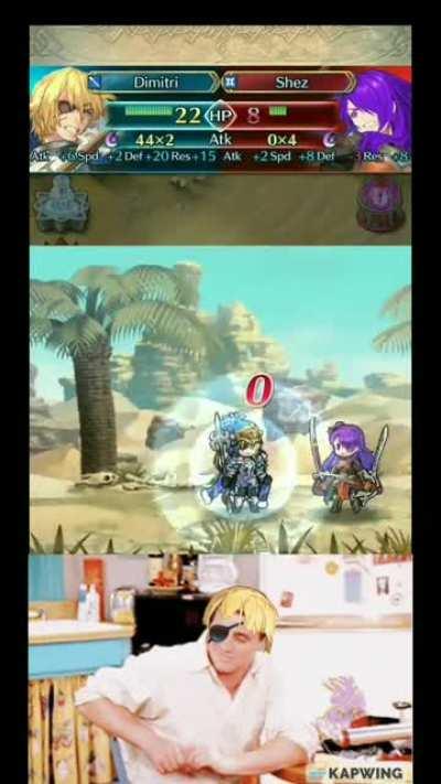 BDimitri: The risk I took was calculated, but man, am I bad at math.