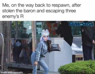 🎵Straight up villain Straight up Villain, Your Baron i'm stealin' I'm stealin'🎵