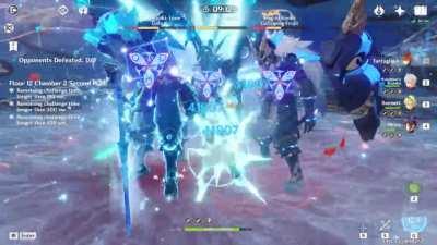 THE POWER OF RIPTIDE!!!! this is why i main childe ^_^