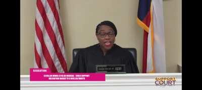 To persuade a judge...