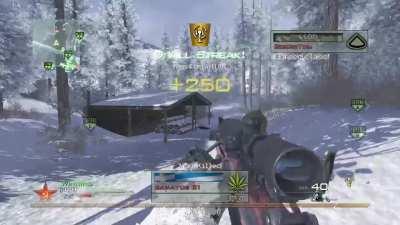 To the people complaining about snipers, this is what MWII was like