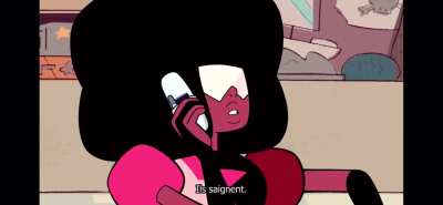 Remember when Garnet said that?
