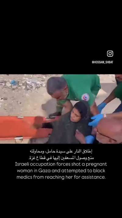 Israeli soldiers allegedly shoot pregnant woman and then try to block medical help