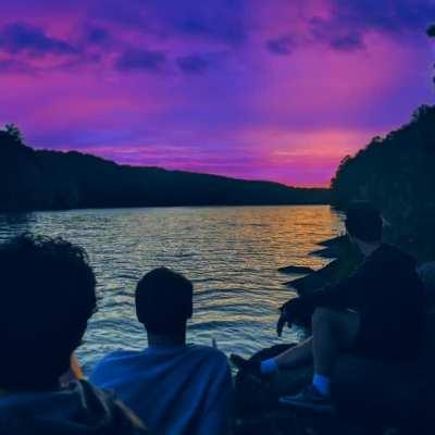 me and the boys tripping at sunset. enjoy.