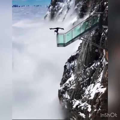 hmc as I balance high above the clouds